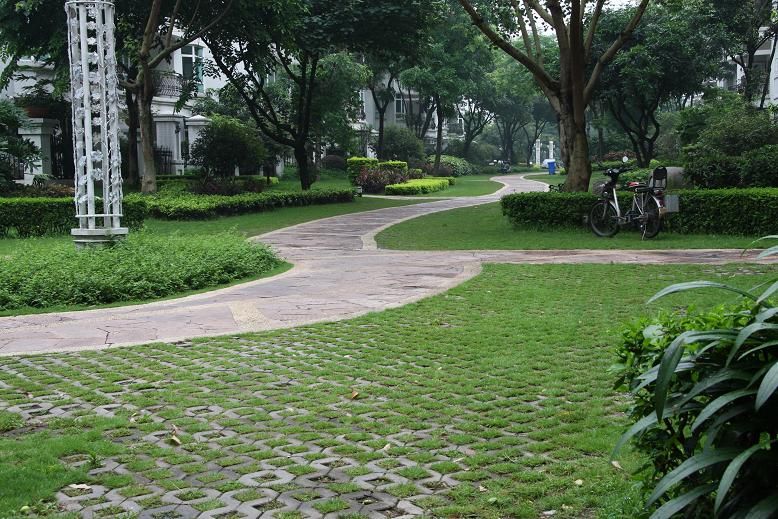 西安卉峰园林景观工程 高质植草砖赋能绿色建筑